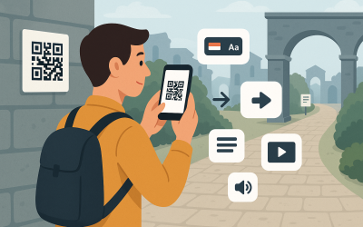 Proč je QR Guide revolučním řešením i pro malé expozice a města